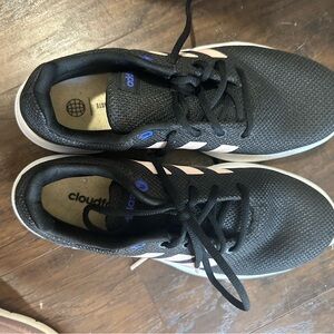 Adidas Cloudfoam Black Sneakers